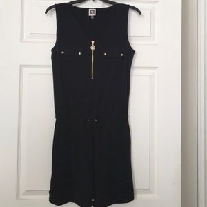 Anne Klein zippered romper